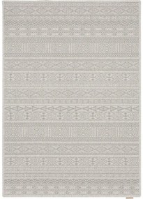 Tappeto in lana grigio chiaro 120x180 cm Pera - Agnella