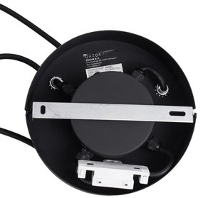 Lampada a sospensione da esterno nera a 3 luci IP44 - Cava