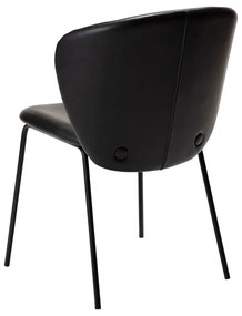 Sedia da pranzo nera Stay - DAN-FORM Denmark