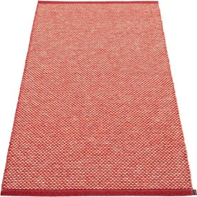 Tappeto da interno/esterno rosso 85x160 cm Effi Dark Red – Pappelina