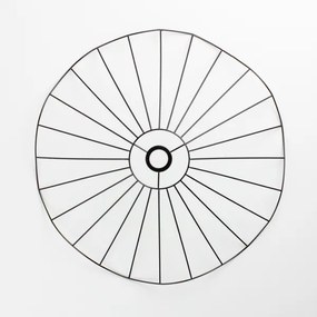 Paralume universale CURITIBA Ø 60 cm nero