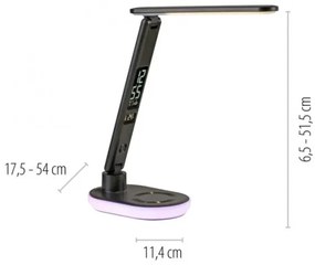 JUST LIGHT. 11018-18 - Lampada da tavolo dimmerabile LED RGBW TINA LED/4W/230V