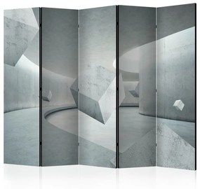Paravento Geometry of the Cube II [Room Dividers]