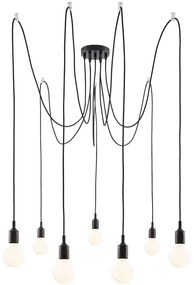 Paulmann 50390 - Lampadario a sospensione con filo NEORDIC 7xE27/20W/230V ragno