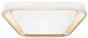 Plafoniera LED dimmerabile QUADRO 66W 230V 3000-6000K bianco/oro + DO