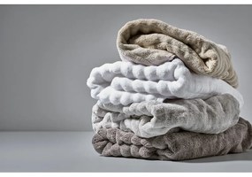 Asciugamano in cotone grigio 100x50 cm Inu - Zone