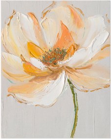 Quadro su tela dipinto a mano Silk Flower