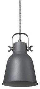 Nordlux - Lampadario a sospensione con filo ADRIAN 1xE27/25W/230V diametro 16 cm antracite