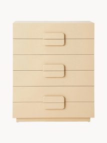 Cassettiera in legno Sungkai fatta a mano Spacious