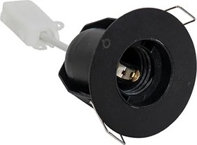 Faretto moderno smart nero incl. sorgente luminosa WiFi ST64 - Insight