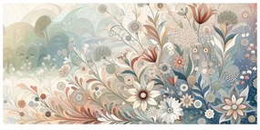 Quadro su tela – Composizione floreale stilizzata