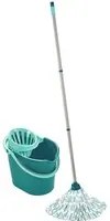 Leifheit Classic Mop Set Mocio Lavapavimenti con Secchio 12 Lt