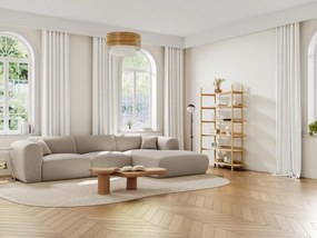 Grande divano in Tessuto chiné Beige - Angolo a destra - POGNI di Maison Céphy