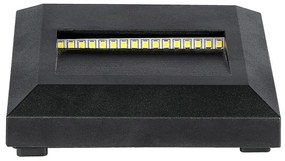 LED Illuminazione delle scale per esterni LED/2W/230V IP65 3000K nero