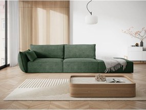 Divano angolare verde scuro Vanda - Mazzini Sofas