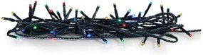 Markslöjd 703358 - Catena natalizia LED per esterni SKEN 80xLED 13m IP44 multicolore
