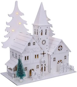 Brilagi - Chiesetta natalizia LED/2xAA