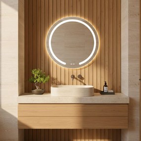 Specchio LED 50cm Modern