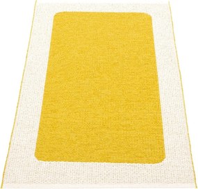 Tappeto da interno/esterno color senape/color crema 70x120 cm Ilda Mustard – Pappelina