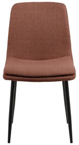 Sedia da pranzo color terracotta Becca – Actona