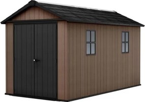 Casetta Da Giardino In Resina Newton Plus 7513/1375 Effetto Legno Keter