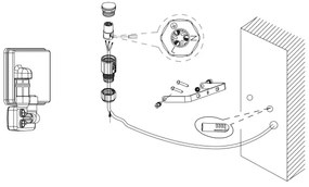 Eglo 97461 - Riflettore a LED con sensore FAEDO 3 LED/20W/230V IP44