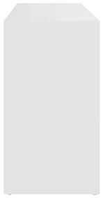 Scarpiera con Panchina Bianco 103x30x54,5 cm in Multistrato