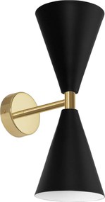 Lampada da parete APP1140-2W black gold