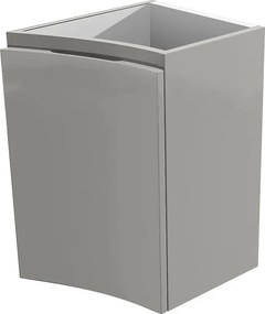Estensione per mobile da bagno Vague 1 anta grigio L 34 x H 55 x P 48 cm