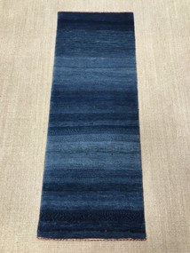 Loribaft Tappeto persiano 60x170 Blu (Iran) Annodato A Mano
