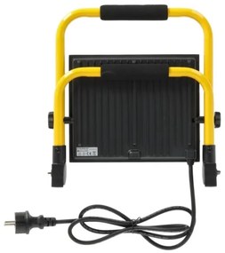 Riflettore LED portatile TIGRA LED/100W/4000K IP54 nero/giallo