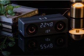 Radiosveglia digitale con ricarica wireless Classic BT – Karlsson