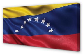 Quadro su tela Flag Venezuela 100x50 cm