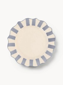 Piatto da colazione dipinto a mano Lilac Scalloped