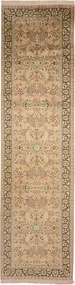 Cashmere Silk Tappeto orientale 310x80 (Indian) Annodato A Mano