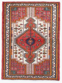 Tuyserkan Tappeto persiano 90x120 (Iran) Annodato A Mano