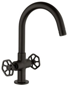 Rubinetto per lavabo Flower nero opaco JACUZZI RUBINETTERIA