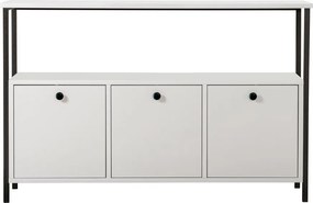 Tavolo consolle bianco opaco 29,5x120 cm Solace – Kalune Design