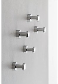 Aqualine - Set 5x Ganci da parete SAMBA cromo lucido