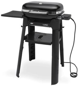 Weber - Lumin Compact Black Stand Barbecue elettrico con supporto