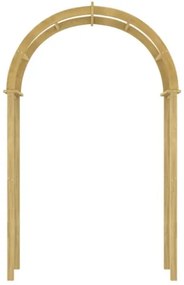 Arco da Giardino 141x97x243 cm in Legno di Pino Impregnato