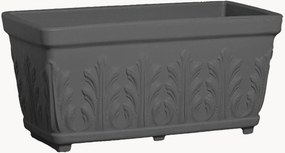 Portavaso da esterno Cassetta Fogliata, alt. 30 cm