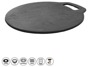 Piastra per grigliare rotonda ø 27,5 cm LITINA – Orion