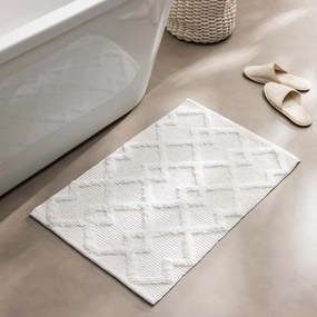Tappetino per il bagno color crema 50x80 cm Otis – douceur d'intérieur