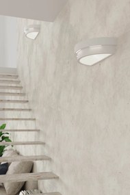 Applique da Parete in Gesso-Ceramico HELIOS E27 Pitturabile da Interno