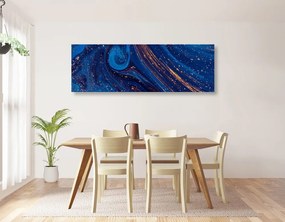 Quadro su tela – Astrazione blu