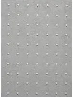 Arte International Carta da parati Dots - 31007 - Medium Grey