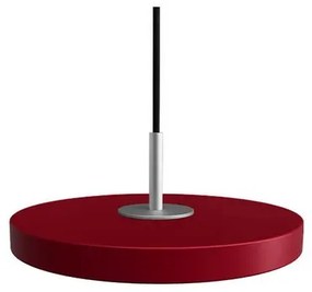 Asteria Micro Lampada a Sospensione Ruby Red/Steel Top - UMAGE