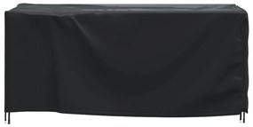 Copertura mobili giardino nera 172x113x73cm impermeabile 420d