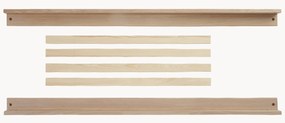 Set per estensione letto per bambini in legno di quercia fatto a mano Eli 6 pz